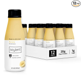12-Pack Soylent Meal Replacement Shake, Banana 14-Oz