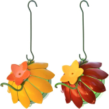 Wild Wings WWSFHF5 So Real Single Flower Hummingbird Feeder