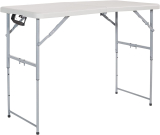 Office Star Resin Multipurpose Rectangle Folding Table 4ft