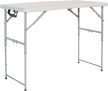 Office Star Resin Multipurpose Rectangle Folding Table 4ft