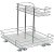 Household Essentials Glidez 2-Tier Sliding Pantry Organizer