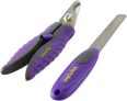 Hertzko Violet Dog Nail Clippers for Large Dogs