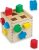 Melissa & Doug Shape Sorting Cube Classic Wooden Toy