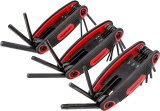 3-Pack Amazon Basics Folding Hex Key Set