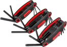 3-Pack Amazon Basics Folding Hex Key Set
