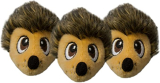 3-Pk Outward Hound Squeakin’ Hedgiez Plush Replacement Dog Toys