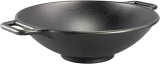 Lodge BOLD 14 Inch Seasoned Cast Iron Wok Cookware