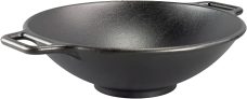 Lodge BOLD 14 Inch Seasoned Cast Iron Wok Cookware