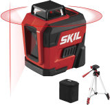 SKIL 65ft. 360-Degree Red Self-Leveling Cross Line Laser Level