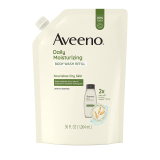 Aveeno Daily Moisturizing Body Wash Soothing Oat Refill 36 Fl.