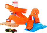Hot Wheels City Octopus Invasion Attack Playset w/1:64 Scale Car