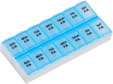 Ezy Dose Weekly (7-Day) AM/PM Pill Organizer