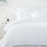 Amazon Basics Lightweight Microfiber Duvet Cover Set Queen