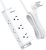 Mifaso LF50 3-Side Outlet Surge Protector Power Strip w/9AC Outlets