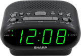 SHARP AM/FM Clock Radio Alarm Clock