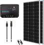 Renogy 200W 12V Monocrystalline Solar Panel Kit w/200W Solar Panel