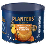 Planters Honey Roasted Whole Cashews 8.25oz Canister