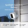 Ring Spotlight Cam Plus Battery Two-Way Talk Color Night Vision