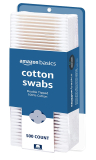 500-Count Amazon Basics Cotton Swabs