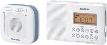Sangean H201P Bluetooth Speaker and Waterproof/Shower Radio