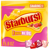 Starburst FaveREDs Fruit Chews Summer Candy 15.6-Oz