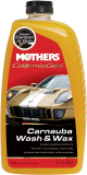 Mothers 05674 California Gold Carnauba Wash & Wax, 64 oz.