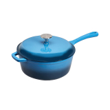 AmazonCommercial Enameled Cast Iron Covered Braiser 7.5-Quart