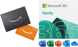 Microsoft 365 Family Office 15-Month Subscription + $20 Amazon GC
