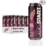 ?12-Count Mountain Dew Kickstart, Black Cherry, 16 Fl Oz $11.40(Reg $12