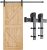 Smartstandard 6.6ft Heavy Duty Sliding Barn Door Hardware Kit
