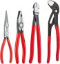 KNIPEX Cobra Combination Cutter & Needle Nose Pliers 4-Pc Set