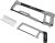 Amazon Basics 3-Piece Aluminum Hacksaw Set w/Bi-Metal Blades