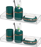 YestBuy Acrylic Floating Wall Display Shelves