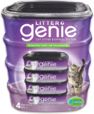 4-Pack Litter Genie Refill