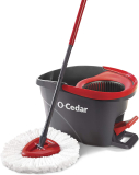 O-Cedar EasyWring Microfiber Spin Mop and Bucket