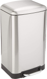 Amazon Basics 20 Liter / 5.3 Gallon Soft-Close Trash Can
