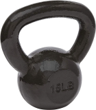 Amazon Basics Cast Iron Kettlebell, 15-Pound