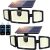 2 iMaihom Outdoor 2500LM 202 LED Security Solar Flood Lights