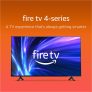 Amazon Fire TV 43-inch 4-Series 4K UHD smart TV 4K43N400A