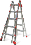 Little M22 22ft Multi-Position Giant Ladder Systems, Velocity w/Wheels