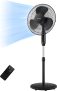PELONIS 16-in Pedestal Fan w/Remote Control