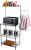 Mind Reader 3 Tier Microwave Shelf Counter Unit w/Hooks
