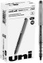 12-Pack Uni-Ball Vision Rollerball Pens Black Pens 0.7mm