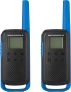 2-Pack Motorola Solutions T270 Two-Way Radio Black W/Blue