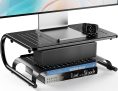 HUANUO 2-Tier Monitor Stand Riser with Storage