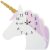 Unicorn Wall Clock for Baby Nursery and Kids Rooms