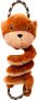 Charming Pet Springys Otter Plush Dog Tug Toy