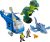 Imaginext Jurassic World Dinosaur Toys w/Dino Chopper, 3 Dinosaurs