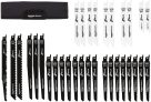 Amazon Basics Reciprocating Saw Blade Set w/Organizer Pouch 32-Pc