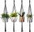Amazon:  4-Pack 40″ Macrame Handmade Hanging Plant Hangers For $7.99 (Was $15.98) + Free Prime Shipping